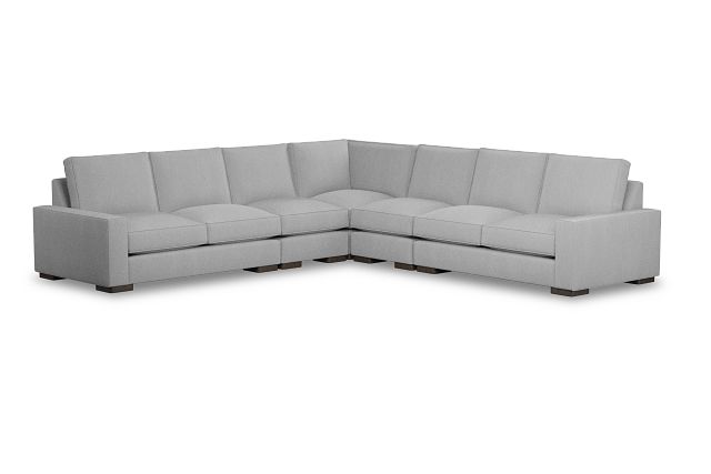 Edgewater Delray Light Gray Large Two-arm Sectional
