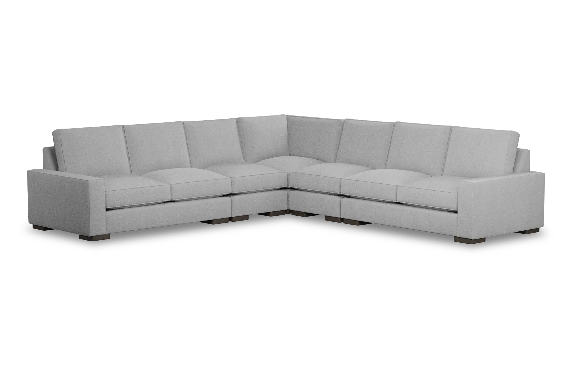 Edgewater Delray Light Gray Large Two-arm Sectional Edgewater Delray Light Gray Large Two-arm Sectional