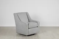 Austin Gray Fabric Swivel Rocker Glider