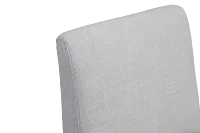 Willow Light Gray Fabric 24" Upholstered Barstool