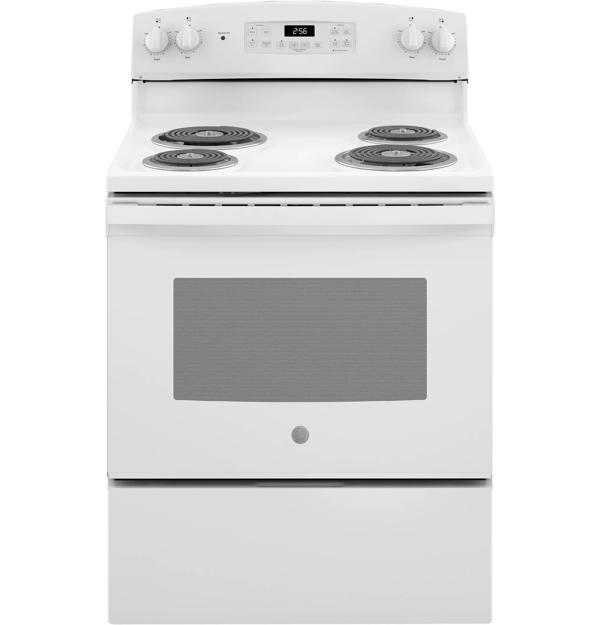 Ge 256 Series White 30" Electric Range