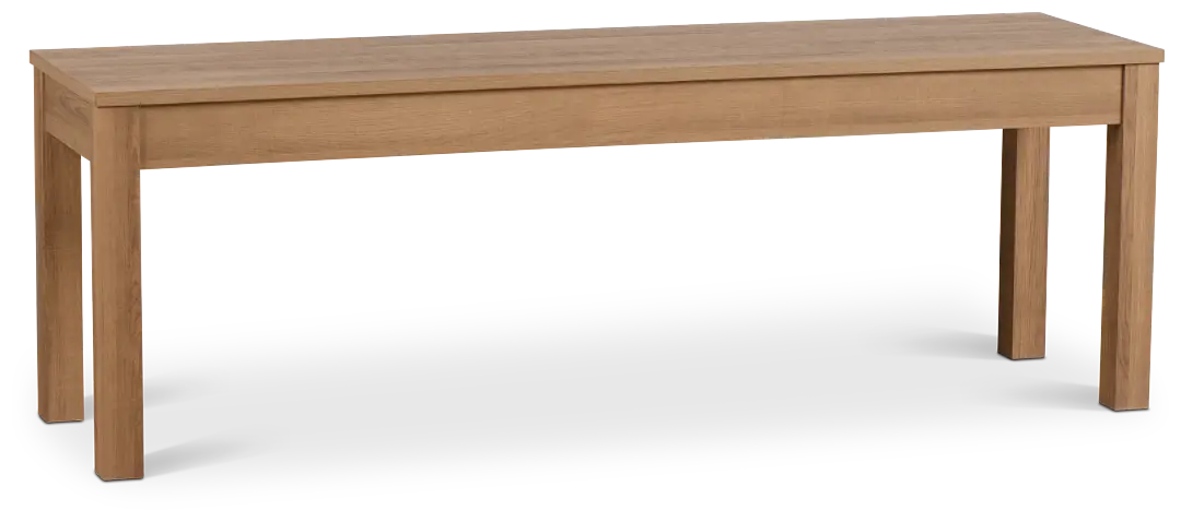 Delray Light Tone Dining Bench Delray Light Tone Dining Bench