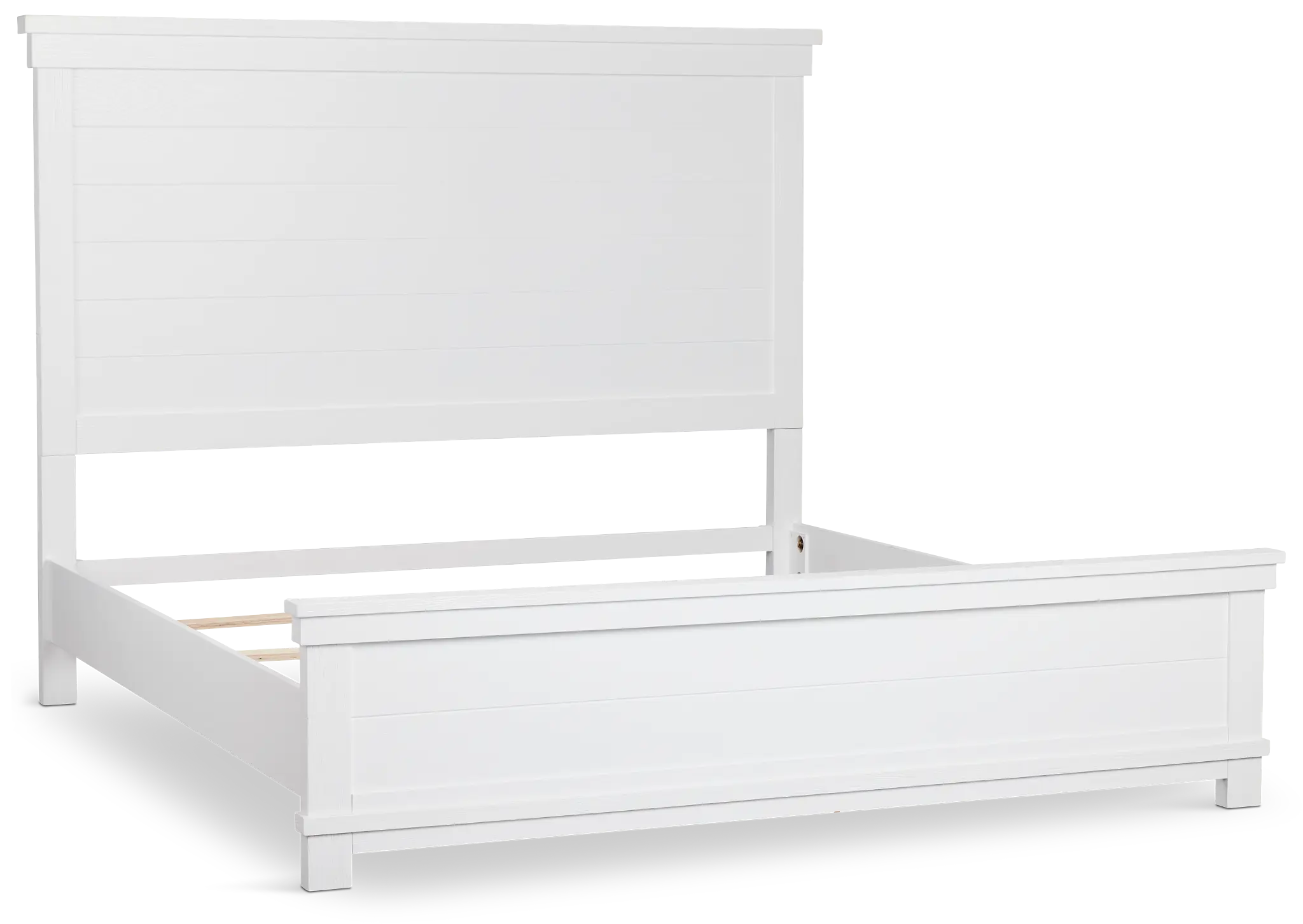 Anton White Panel Bed Anton White Panel Bed