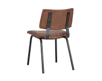Breann Brown Upholstered Side Chair