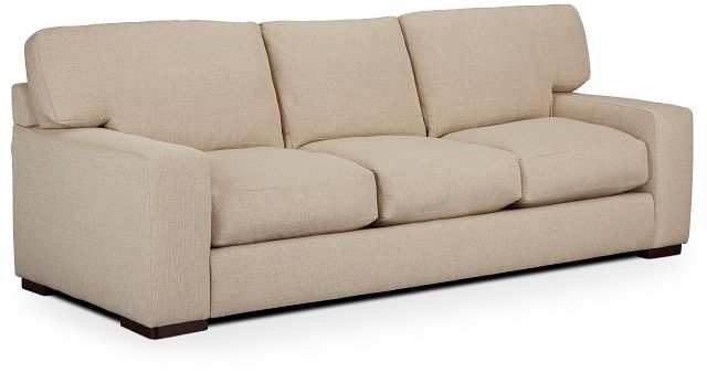 Veronica 104" Khaki Down Sofa