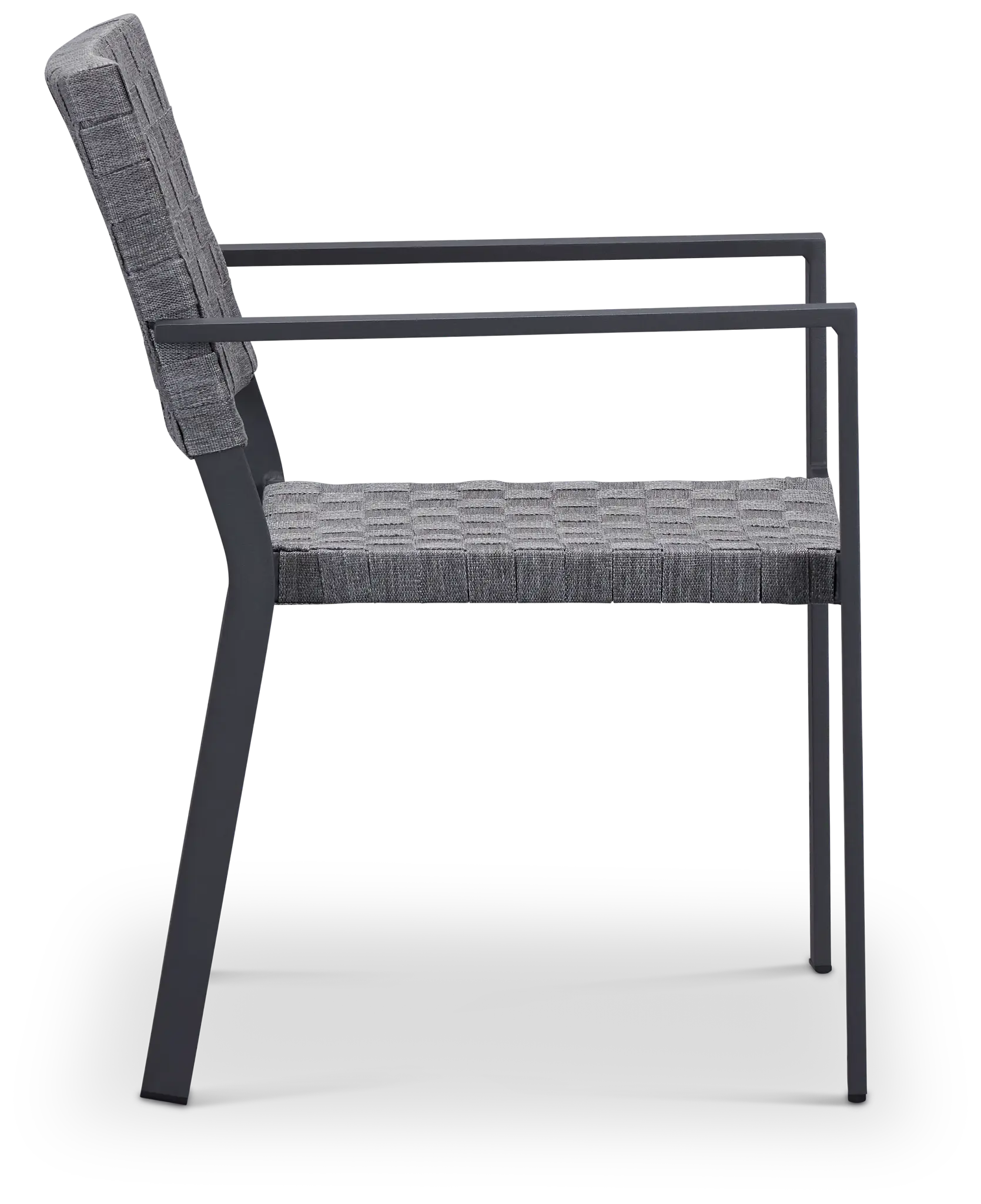 Barbados Light Gray Woven Arm Chair Barbados Light Gray Woven Arm Chair