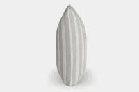 Sea Lane Light Gray 20" Accent Pillow