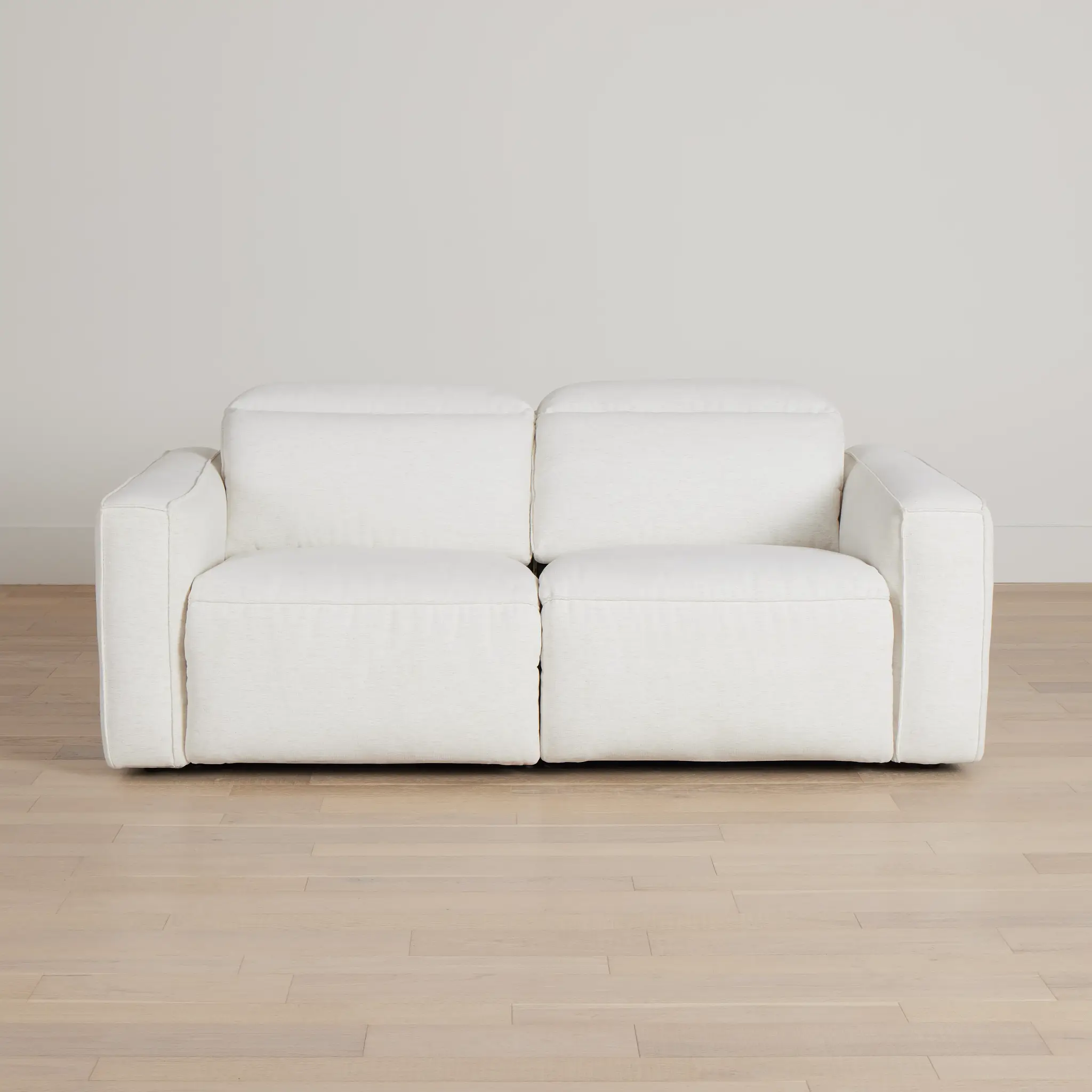 Ryland White Fabric Power Reclining Sofa Ryland White Fabric Power Reclining Sofa