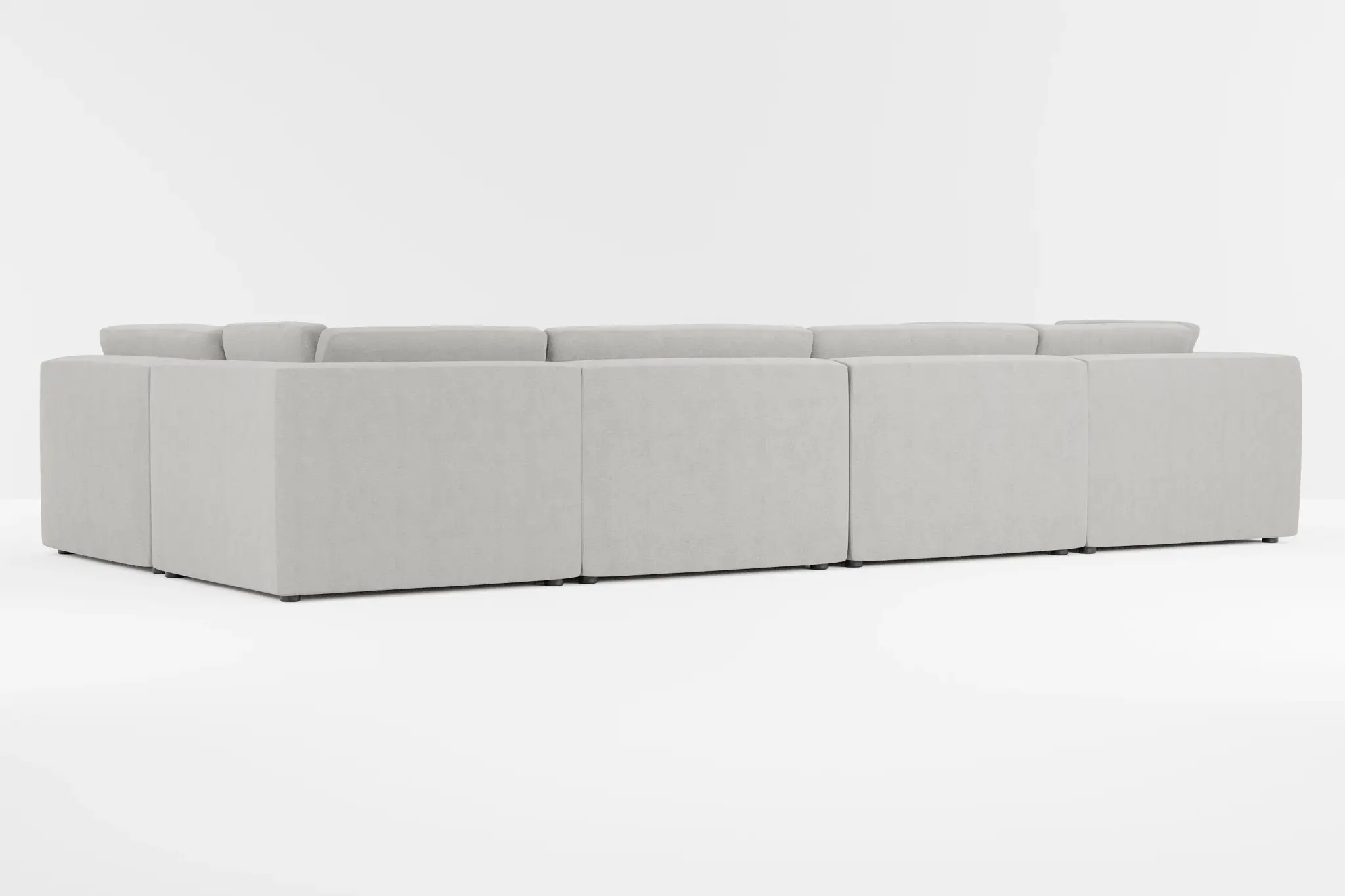 Destin Maguire Gray Fabric 8-piece Pit Sectional Destin Maguire Gray Fabric 8-piece Pit Sectional