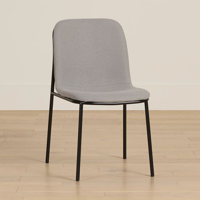 Palos Gray Upholstered Side Chair