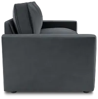 Siesta Joya Gray Fabric Loveseat