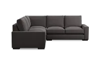 Edgewater Peyton Gray Small Two-arm Sectional