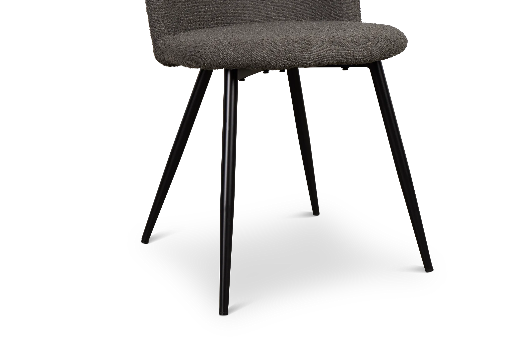 Alba Dark Brown Upholstered Side Chair