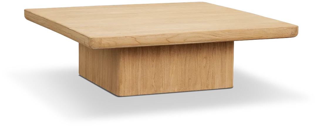 Charley Light Tone Square Coffee Table