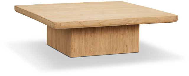 Charley Light Tone Square Coffee Table