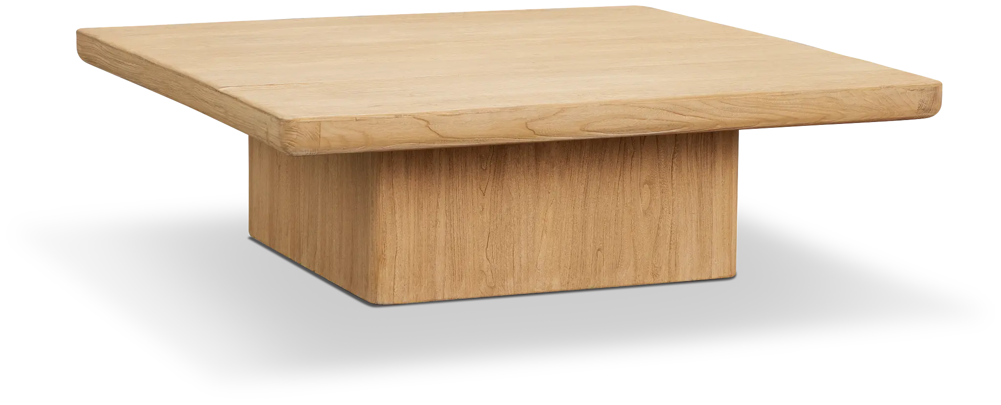 Charley Light Tone Square Coffee Table Charley Light Tone Square Coffee Table