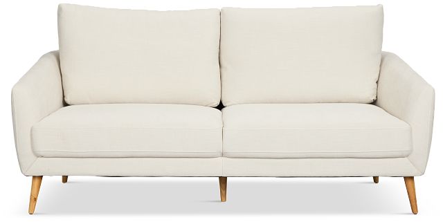 Layla Light Beige Fabric Sofa