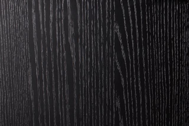 Kayden Black Four-door Cabinet
