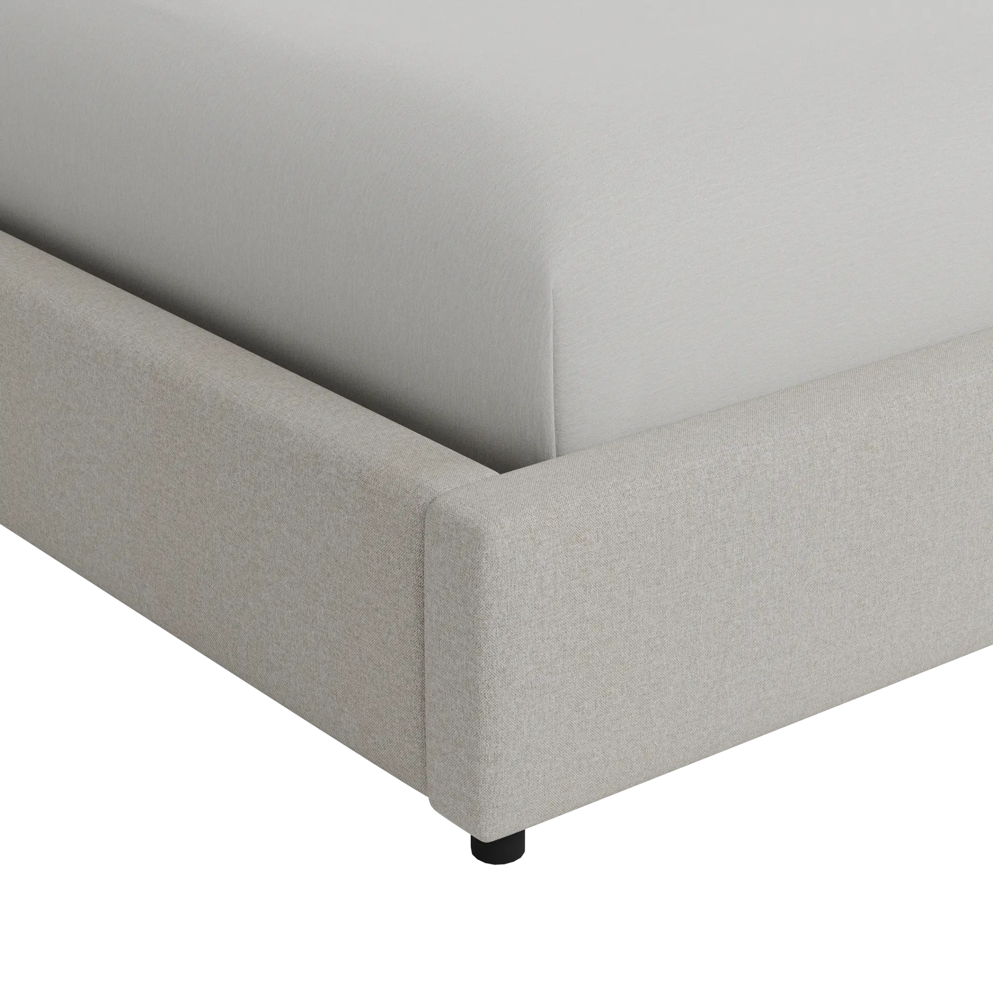 Captiva Elevation Khaki 48" Upholstered Shelter Bed Captiva Elevation Khaki 48" Upholstered Shelter Bed