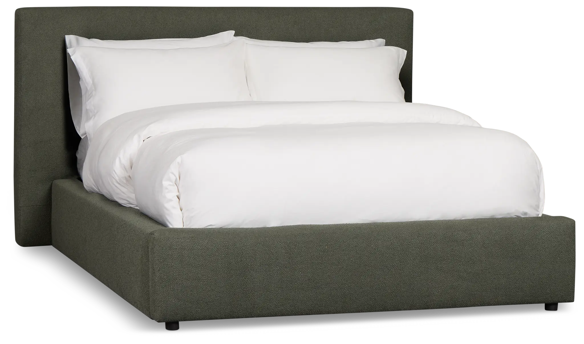 Grayton Sutton Green 44" Upholstered Platform Bed Grayton Sutton Green 44" Upholstered Platform Bed