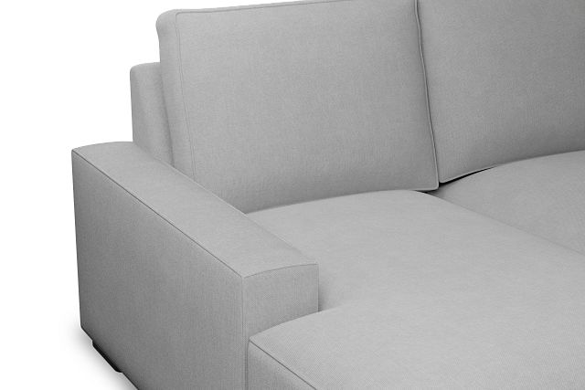 Edgewater Suave Gray Left Chaise Sectional