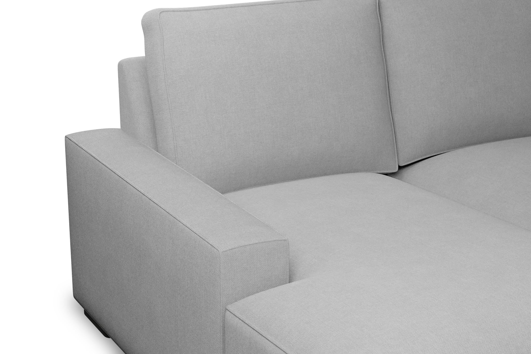 Edgewater Suave Gray Left Chaise Sectional Edgewater Suave Gray Left Chaise Sectional