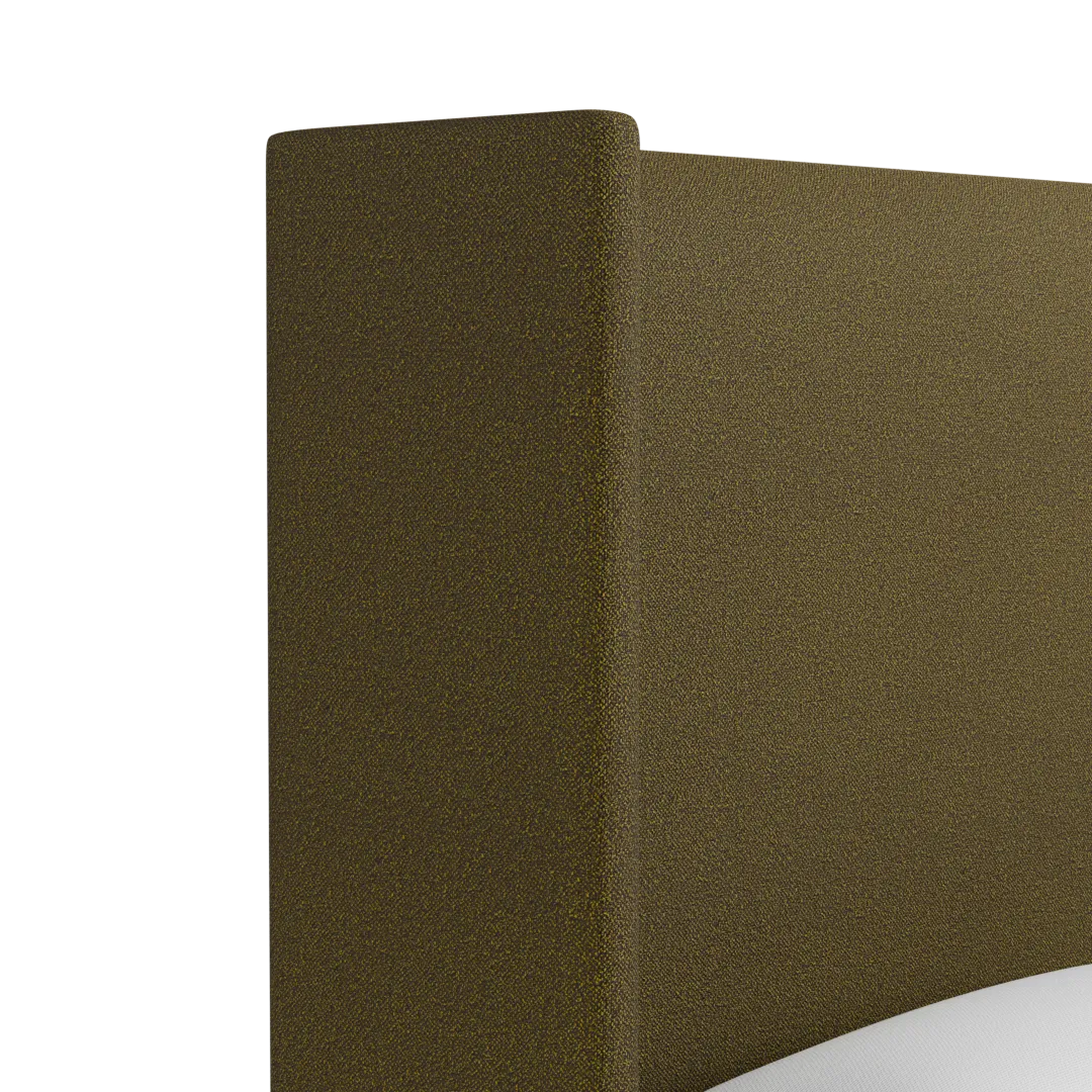 Captiva Elite Dark Green 60" Upholstered Shelter Bed