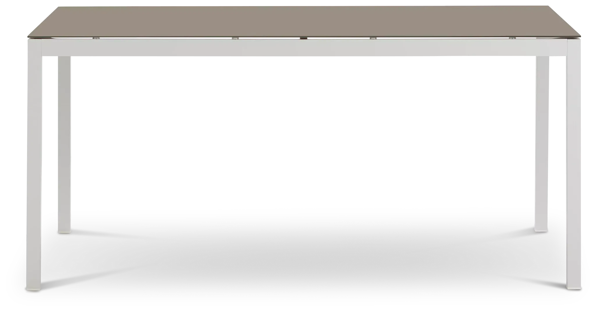 Aventura Champagne 63" Rectangular Table