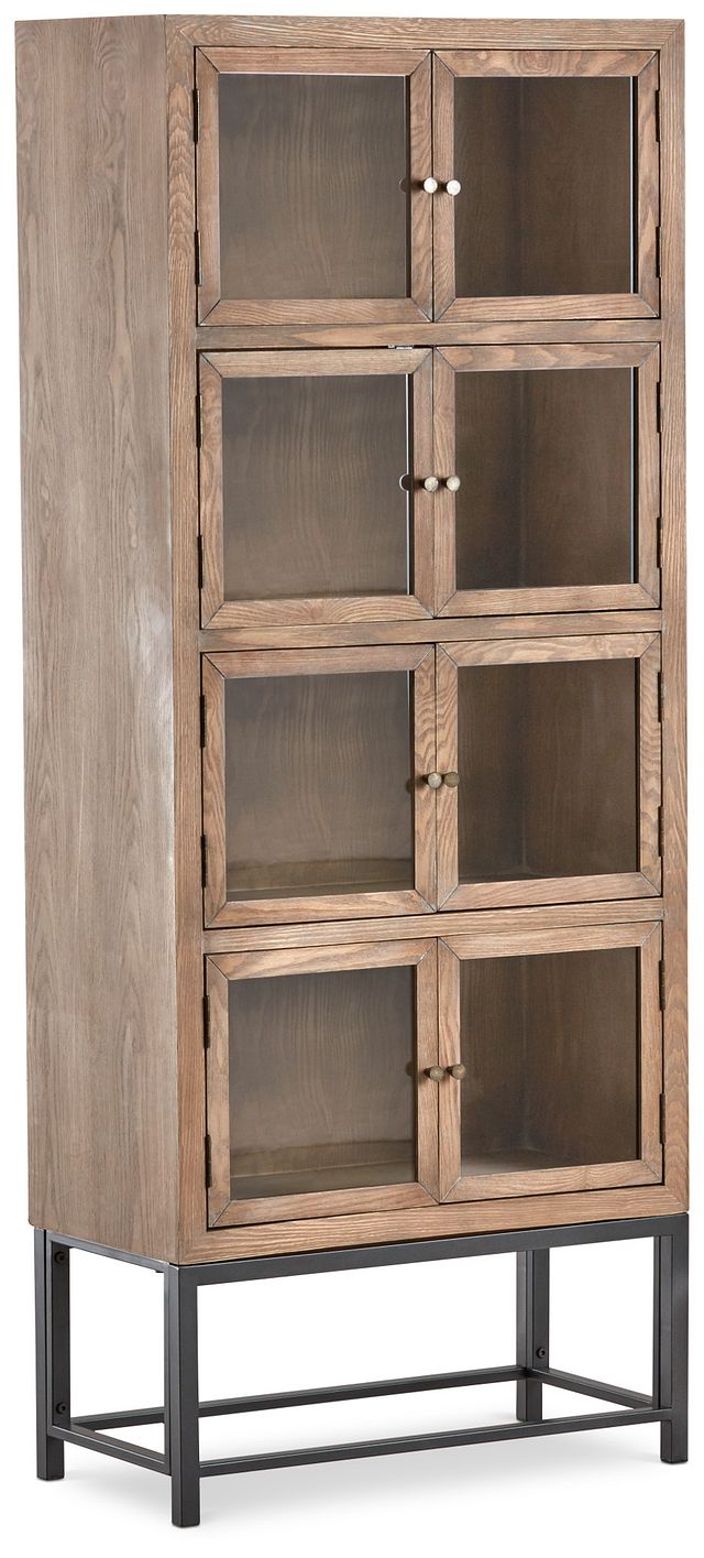 Olympia Light Tone Tall Cabinet