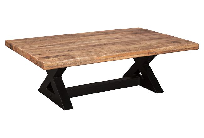 Wesling Two-tone Rectangular Coffee Table