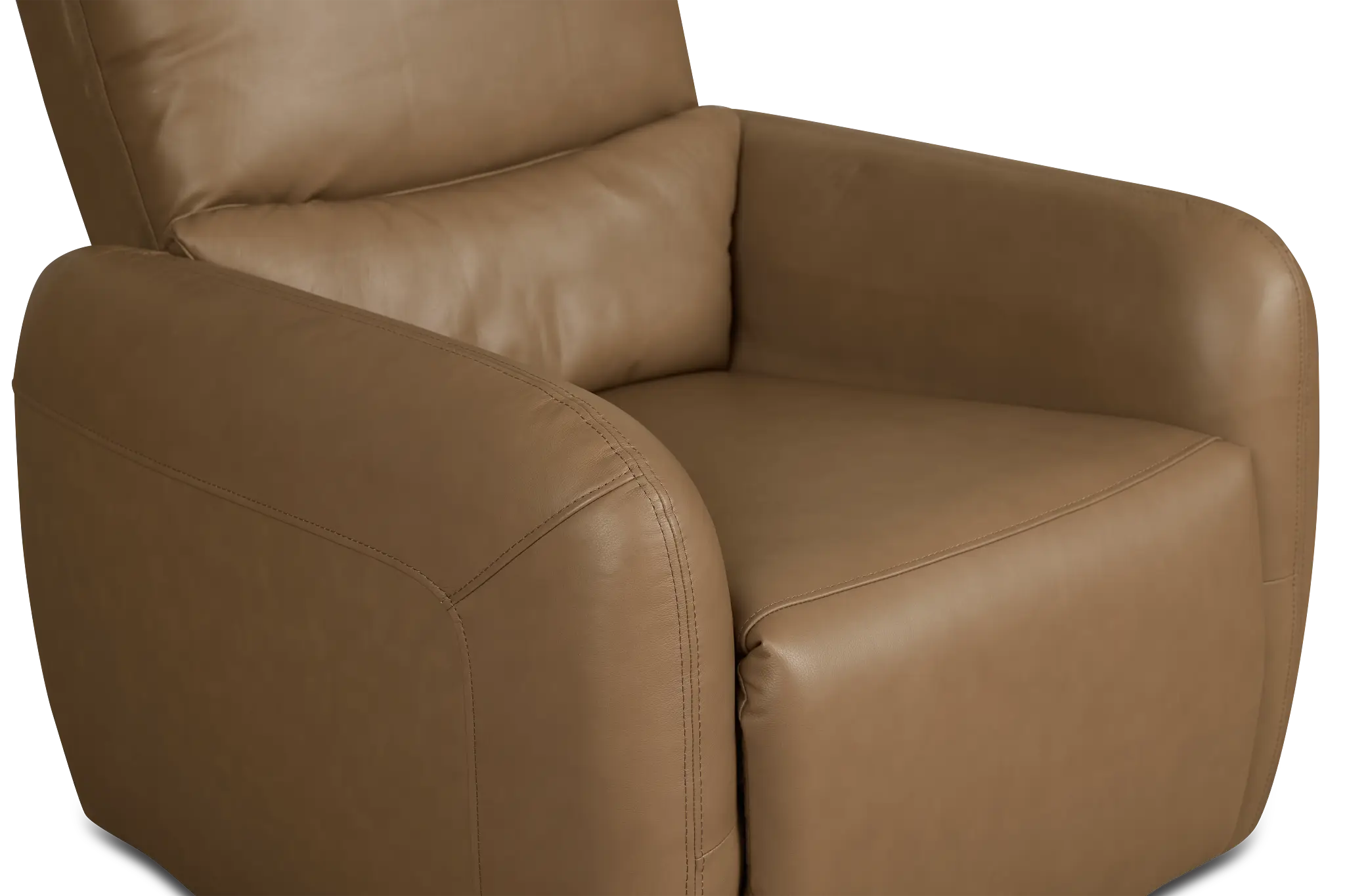 Eve Brown Lthr/vinyl Power Swivel Glider Recliner Eve Brown Lthr/vinyl Power Swivel Glider Recliner