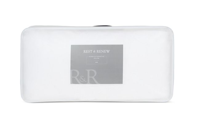 Rest & Renew Down Alternative Plush Stomach Sleeper Pillow (0)
