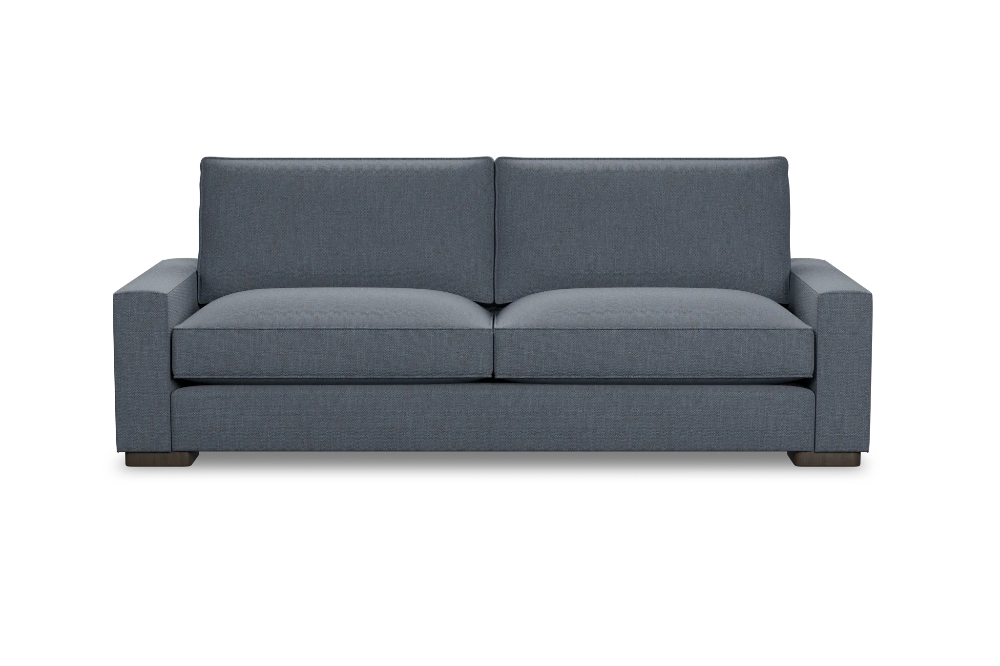 Edgewater Victory Dark Blue 96" Sofa W/ 2 Cushions