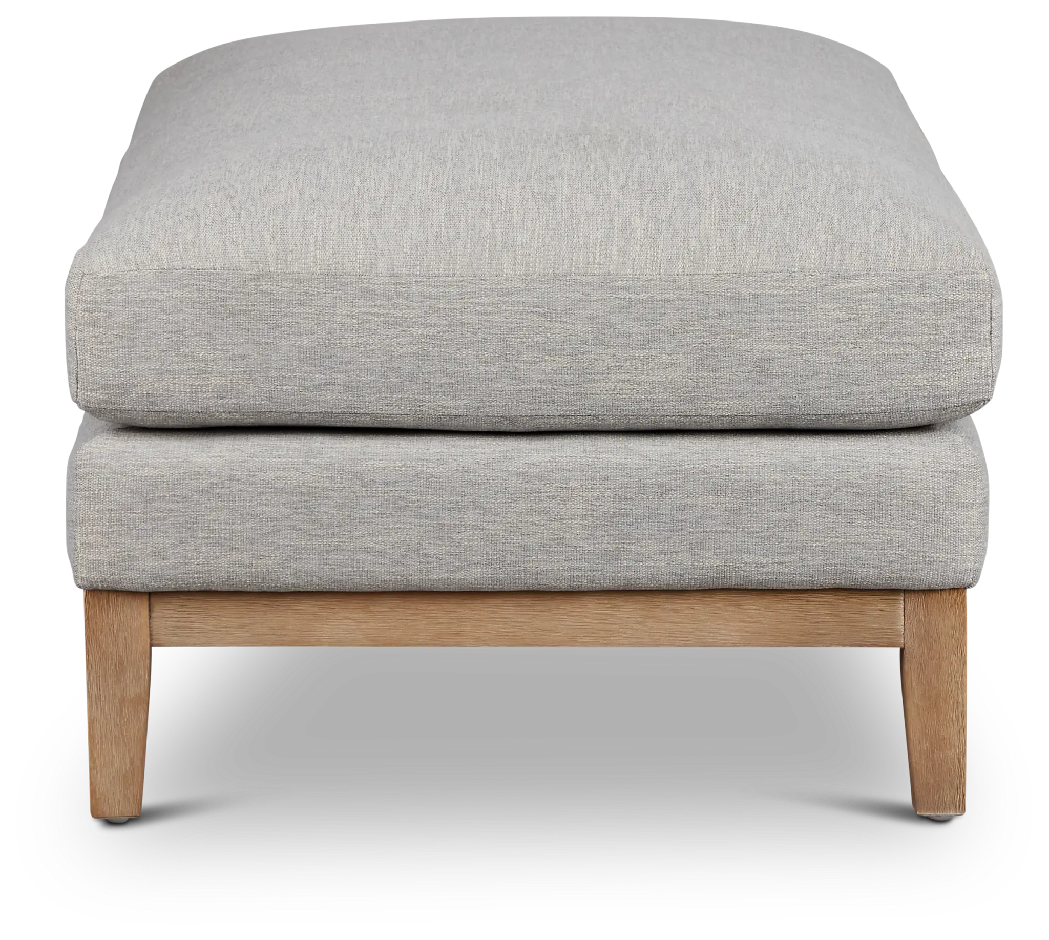 Emma Gray Fabric Cocktail Ottoman Emma Gray Fabric Cocktail Ottoman