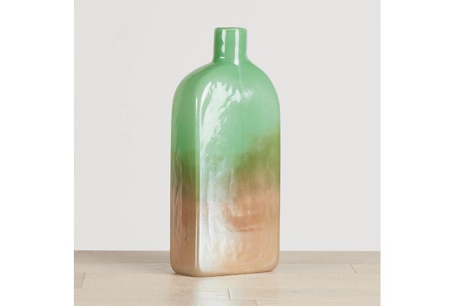 Ophel Large Dk Green Vase