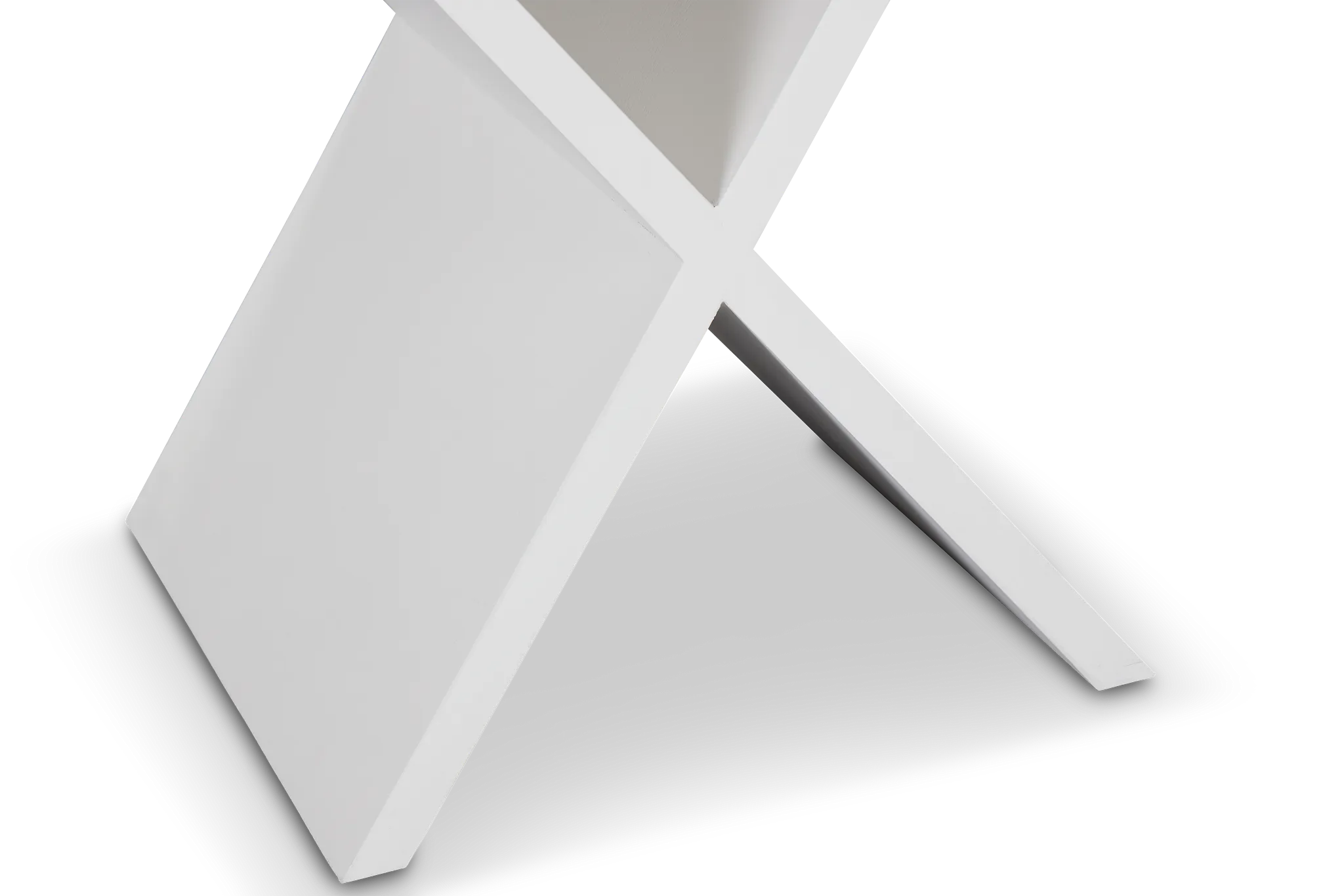 Ardsley White Wood Accent Table