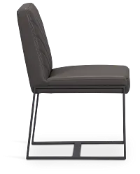 Harlem Gray Upholstered Side Chair