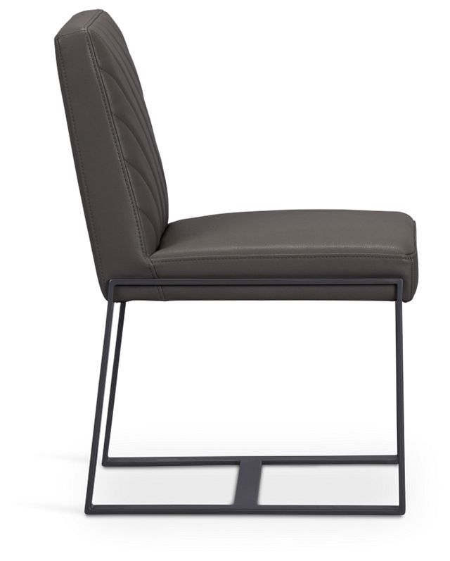 Harlem Gray Upholstered Side Chair