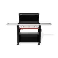 Weber Slate 30" Rust Resistant Griddle Black 30" Built In Propane Griddle