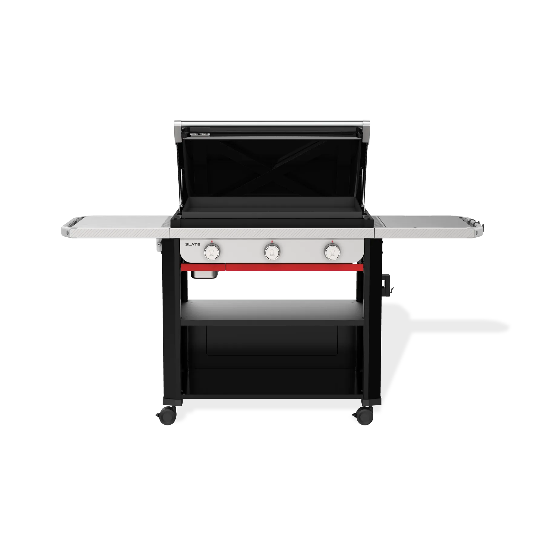 Weber Slate 30" Rust Resistant Griddle Black 30" Built In Propane Griddle