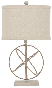 Caswell Beige Table Lamp