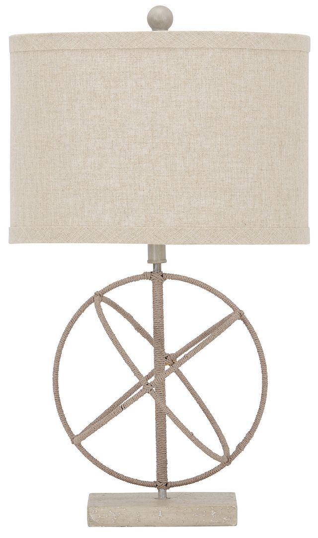 Caswell Beige Table Lamp (2)