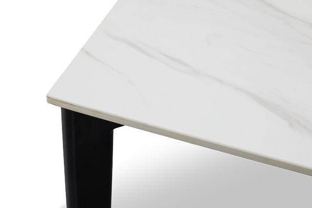 Andover White Rectangular Table