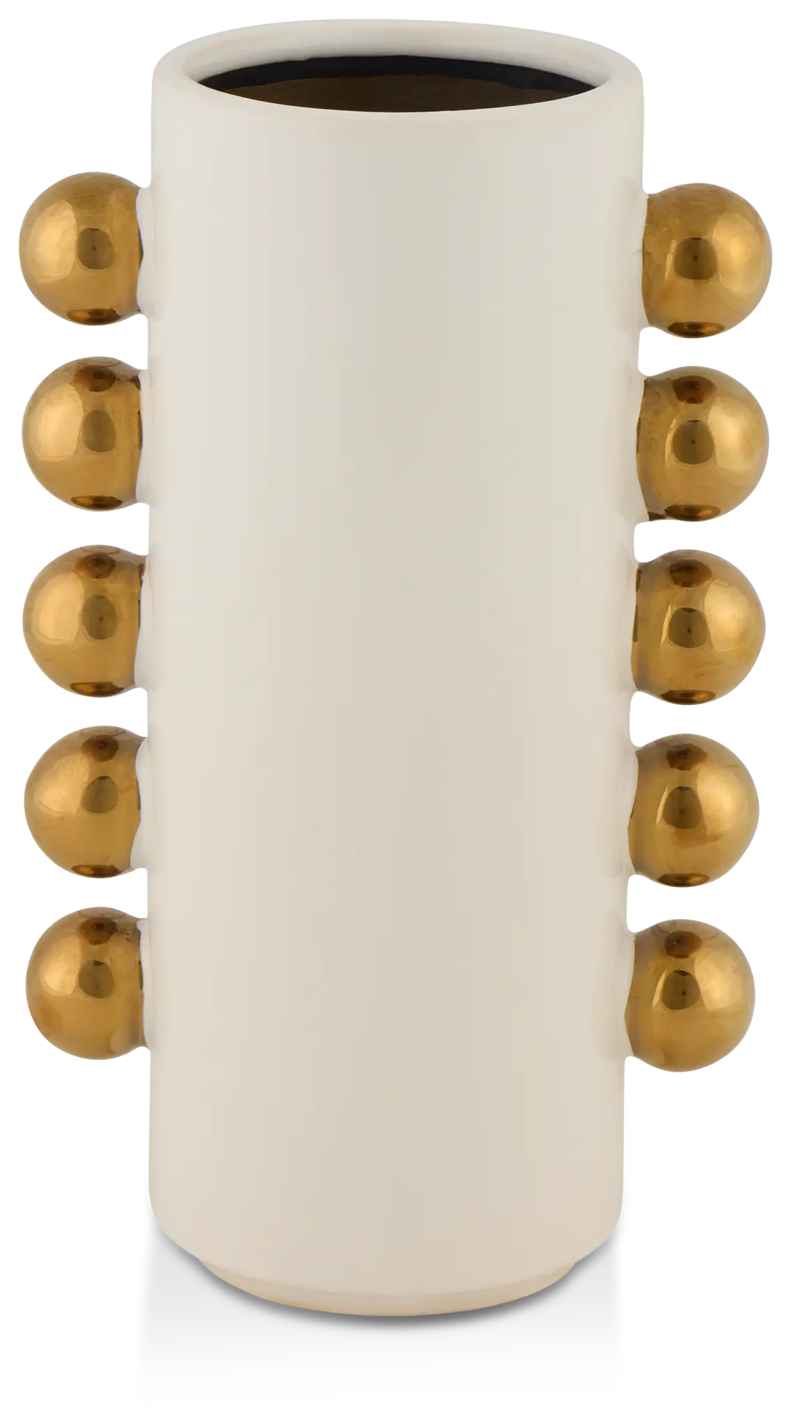 Knobs White Small Vase Knobs White Small Vase