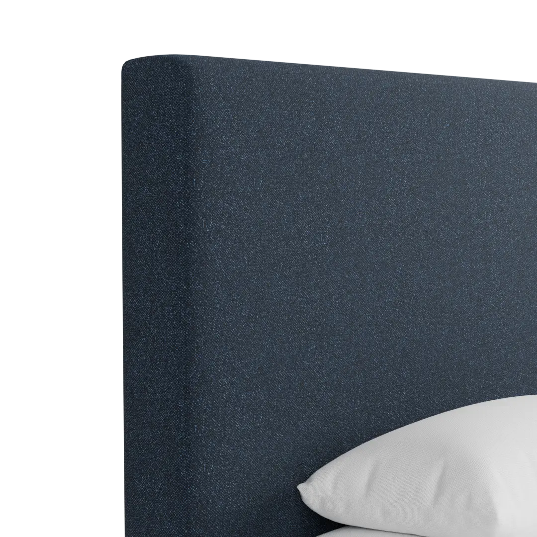 Grayton Elite Dark Blue 54" Upholstered Platform Bed Grayton Elite Dark Blue 54" Upholstered Platform Bed