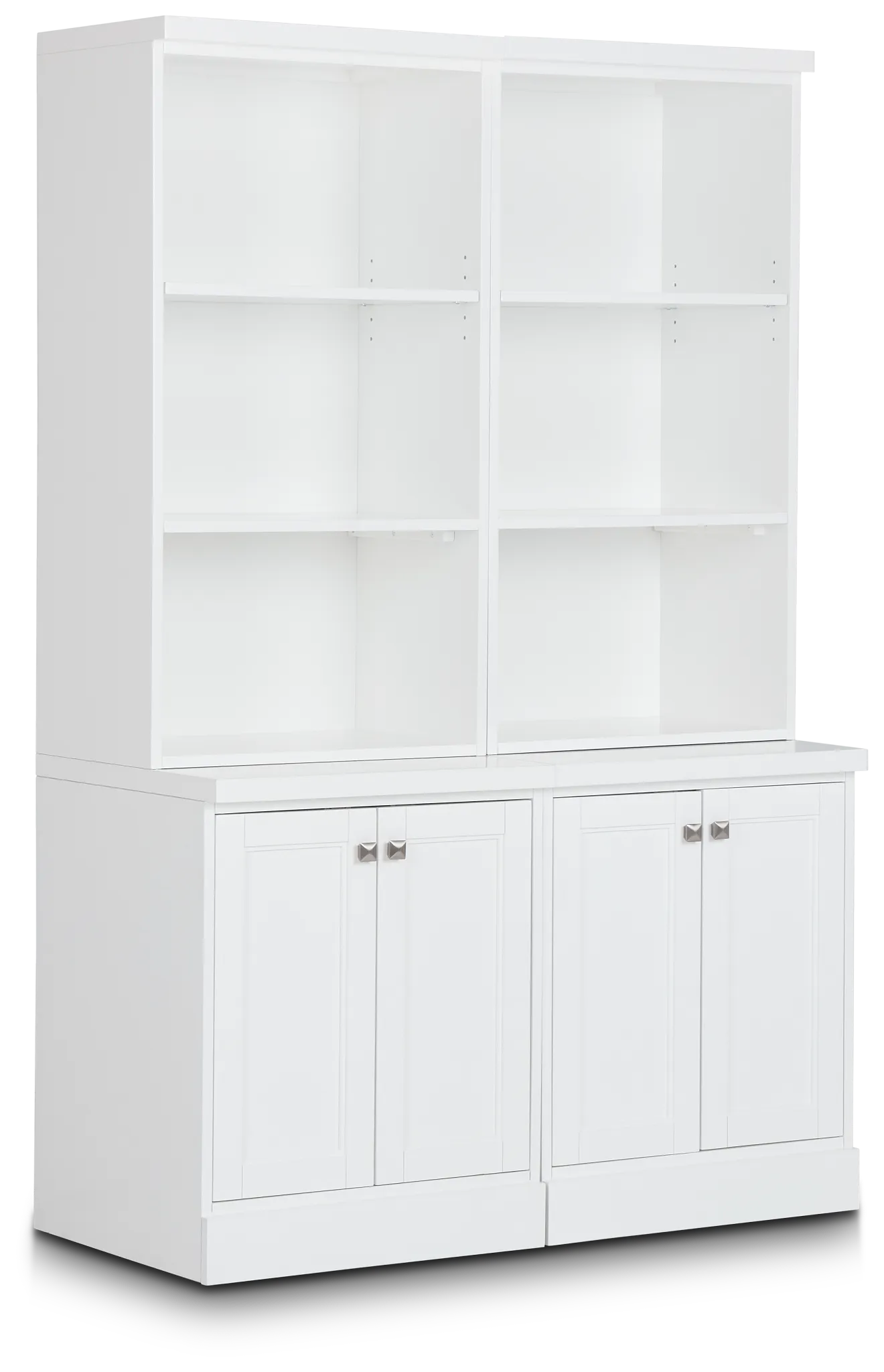 Newport White Door Bookcase