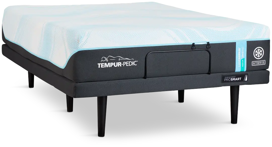 Tempur-pedic Tempur-luxebreeze Medium Ergo Prosmart Adjustable Mattress Set Tempur-pedic Tempur-luxebreeze Medium Ergo Prosmart Adjustable Mattress Set