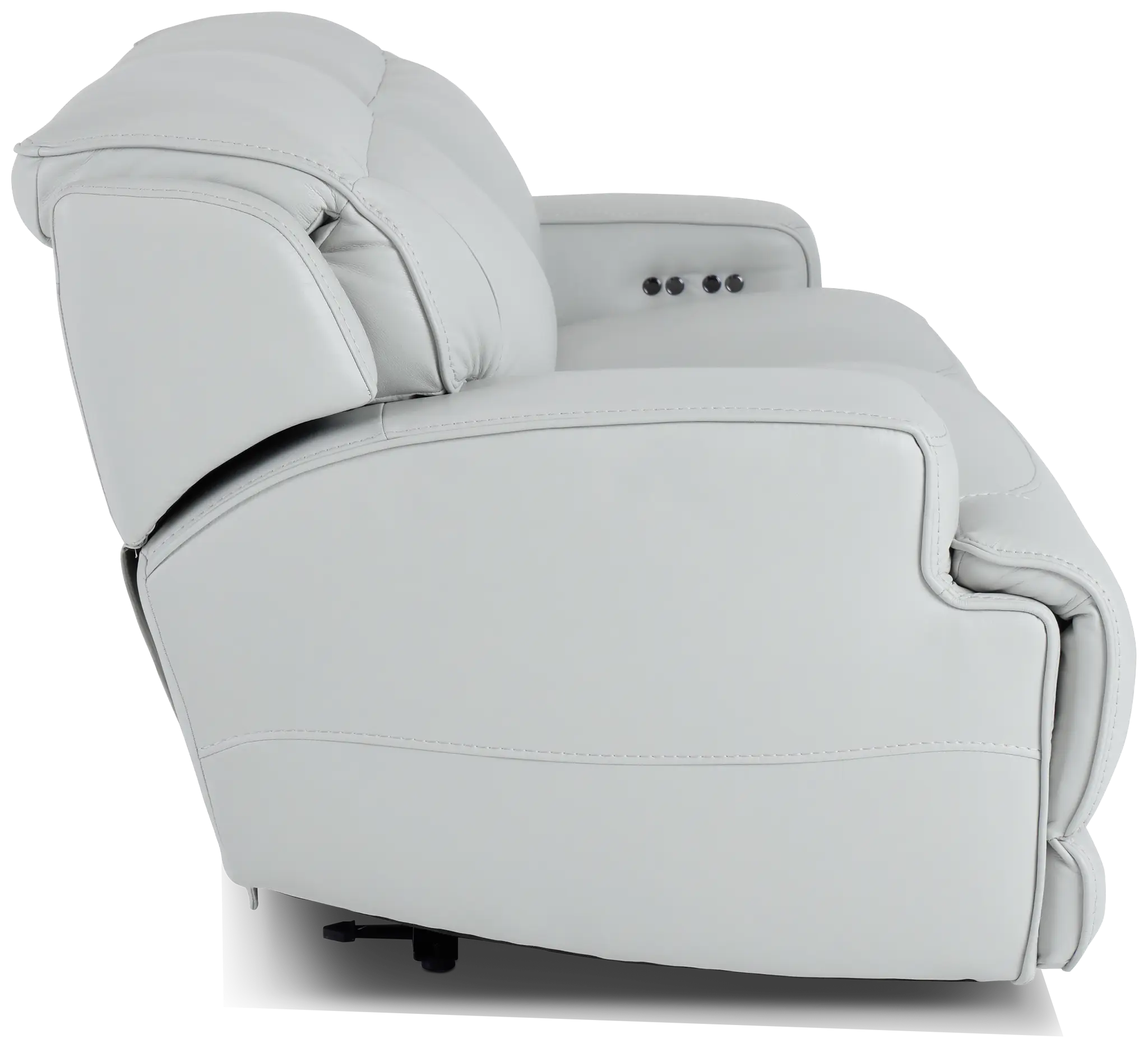 Reign Gray Lthr/vinyl Power Reclining Sofa Reign Gray Lthr/vinyl Power Reclining Sofa