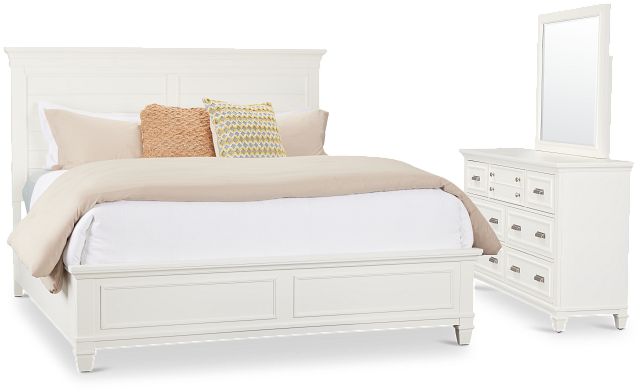 Cape Cod Ivory Panel Bedroom