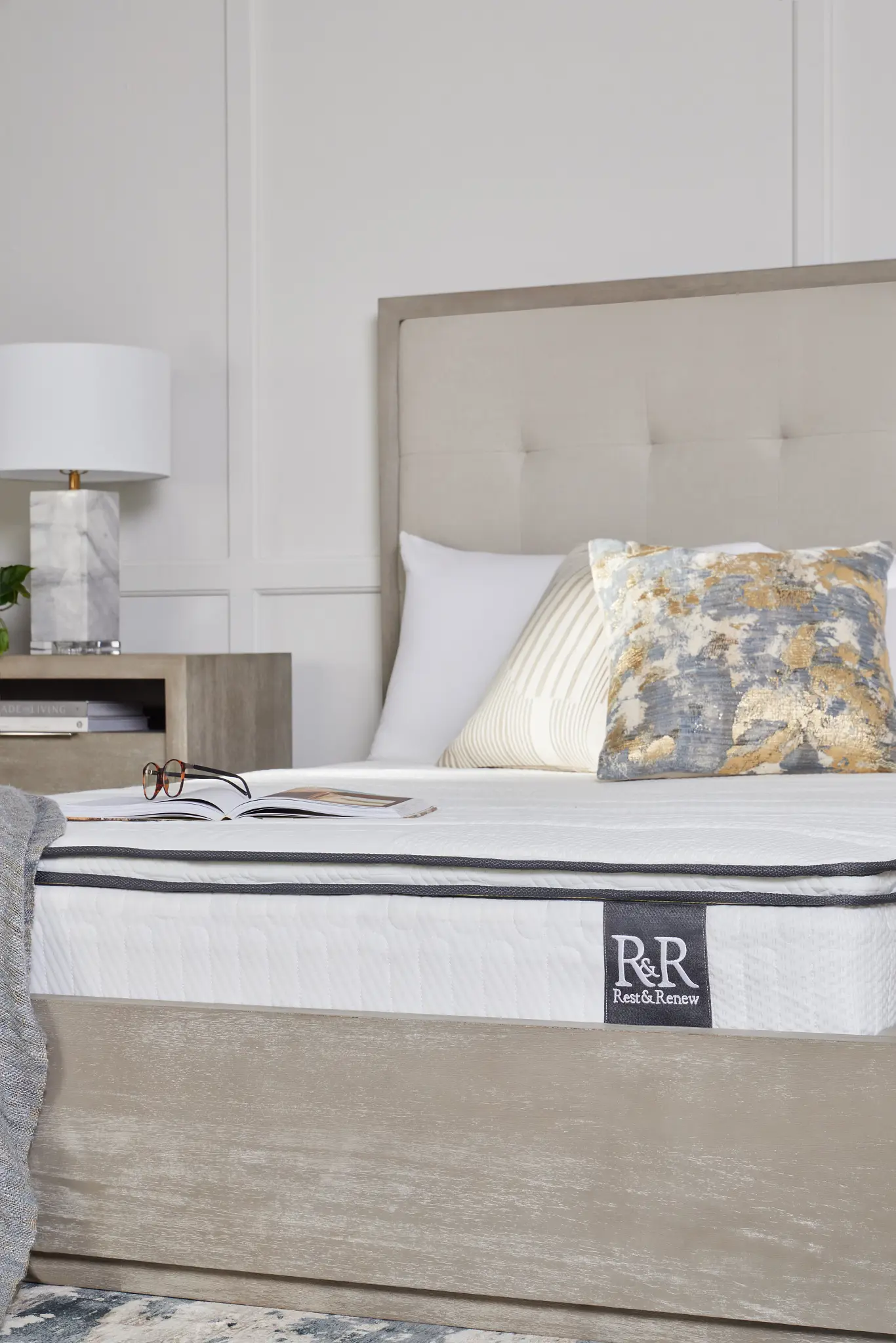 Rest & Renew By Zinus 8" Hybrid Memory Foam & Innerspring Mattress Rest & Renew By Zinus 8" Hybrid Memory Foam & Innerspring Mattress